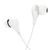  Проводные наушники с микрофоном внутриканальные Borofone BM24 Milo, 3.5 Jack (white) 