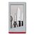  Набор ножей кухон. Victorinox Swiss Classic Kitchen (6.7133.4G) компл.:4шт черный подар.коробка 