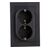  Розетка Schneider Electric AtlasDesign ATN001024 Карбон 