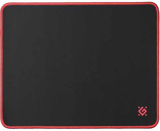  Коврик игровой Defender Black M 360x270x3 мм, ткань+резина 