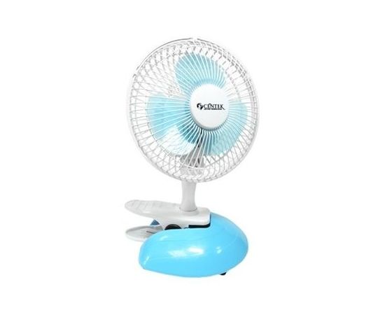  Вентилятор настольный Centek CT-5003 Blue 20Вт, металл. решетка, 19см, клипса 