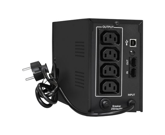  ИБП ExeGate EX292774RUS SpecialPro UNB-800.LED.AVR.4C13.RJ.USB Black 