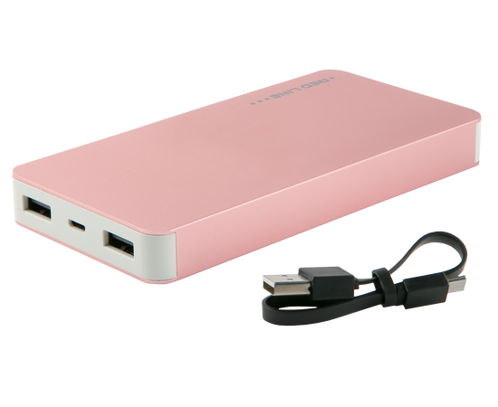  Внешний АКБ Red Line T2 (8000 mAh), розовый 