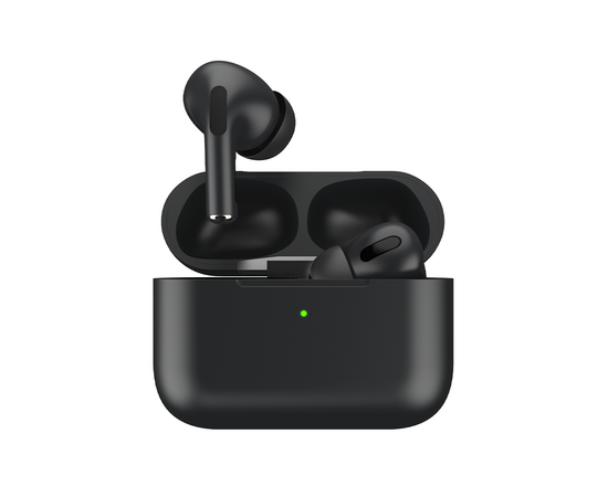 Беспроводные наушники с микрофоном Air Pro, TWS, BT 5.0, 250 мАч, QI, IPX4, черный, Deppa, 44170 