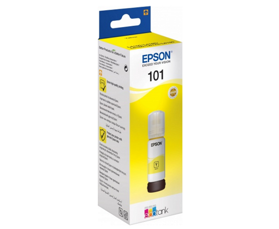  Чернила Epson L101/L4150/L4160/L6160/L6170/L6190 (O) C13T03V44A Yellow 70ml 