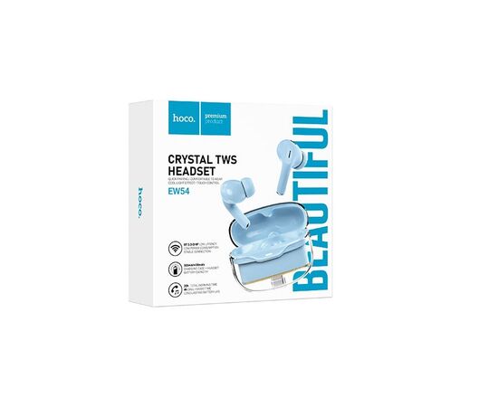  Беспроводные Bluetooth-наушники Hoco TWS EW54 Rayo (blue) (229423) 