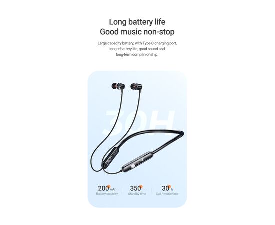  Наушники bluetooth HOCO ES65 sports BT (черный) 