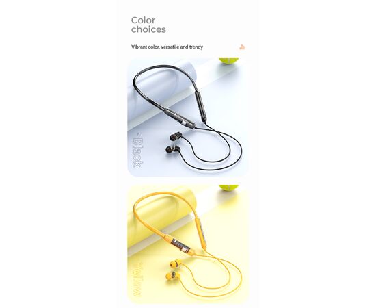  Наушники bluetooth HOCO ES65 sports BT (черный) 
