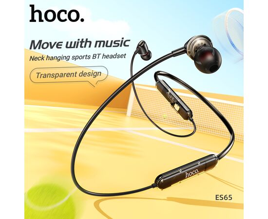  Наушники bluetooth HOCO ES65 sports BT (черный) 