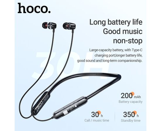  Наушники bluetooth HOCO ES65 sports BT (черный) 