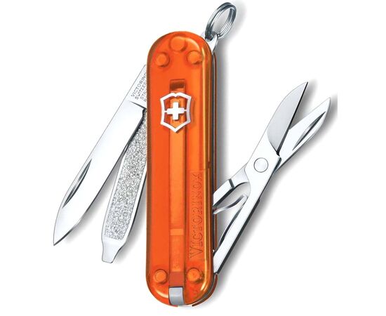  Нож перочинный Victorinox Classic Fire Opal (0.6223.T82G) 58мм 7функц. карт.коробка 