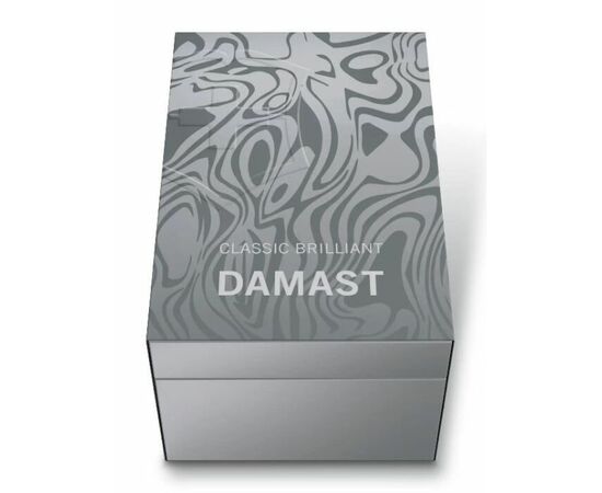  Складной нож Victorinox Classic Brilliant Damast 0.6221.34, функций 5, 58мм, серебристый, коробка подарочная 
