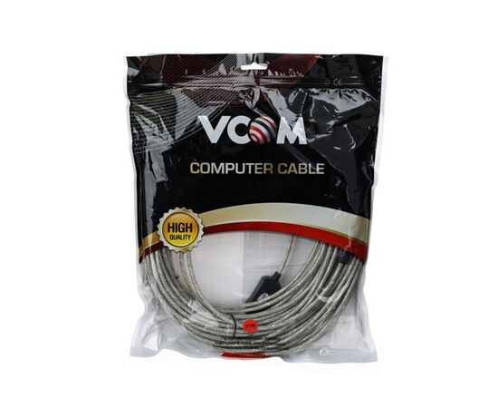  Кабель Vcom VUS7049-25M USB2.0-repeater, удлинительный активный Am-Af 25м 