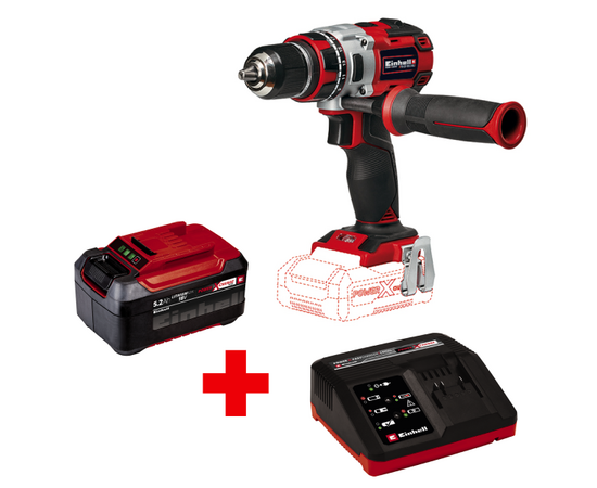  Дрель-шуруповерт Einhell PXC TE-CD 18 Li Brushless аккум. патрон быстрозажимной (4513850SET) 