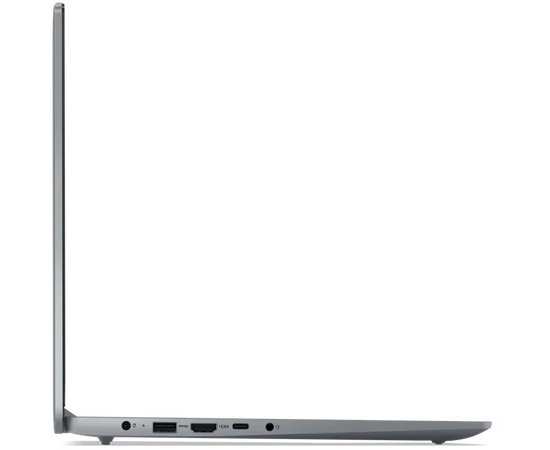  Ноутбук LENOVO IdeaPad Slim 3 15AMN8 (82XQ00MAPS) 15.6" IPS FHD/AMD Ryzen 3 7320U/8Gb/256Gb SSD/VGA int/noOS/gray 