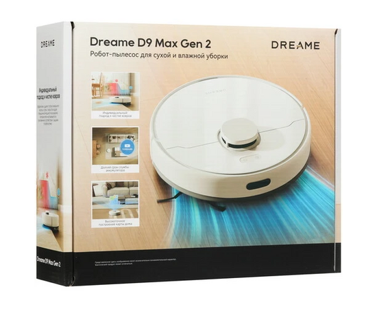  Робот-пылесос Dreame Bot D9 Max Gen2 White-RU 