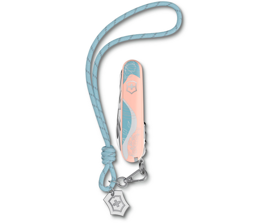  Складной нож Victorinox Companion Paris Style 1.3909.e221, функций 16, 91мм, розовый, коробка подарочная 