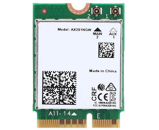  Wi-fi адаптер Intel AX201 (AX201.NGW) 