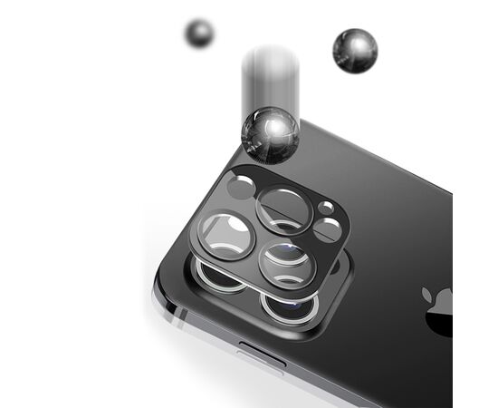  Защитное стекло на заднюю камеру COTEetCI Lens Film для iPhone 12 Pro 6.1", золотой 