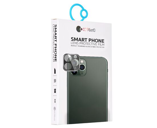  Защитное стекло на заднюю камеру COTEetCI Lens Film для iPhone 12 Pro 6.1", золотой 