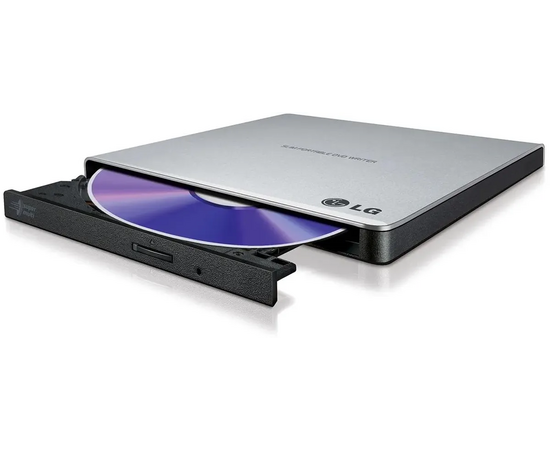  Оптический привод LG GP57ES40.AHLE10B DVD-RW ext. Silver Slim Ret 