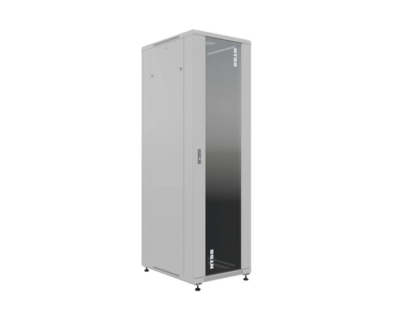  Шкаф серверный NTSS Премиум (NTSS-R42U6080GS) напольный 42U 600x800мм пер.дв.стекл металл 900кг серый 710мм 87.7кг 1987мм IP20 сталь 