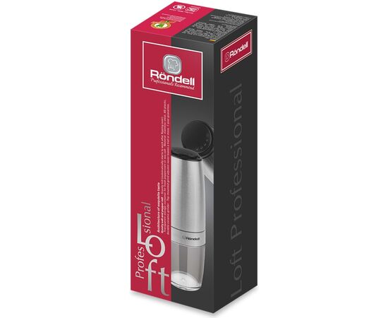  Мельница для перца/соли Rondell Loft Professional RD-1508 стальной 