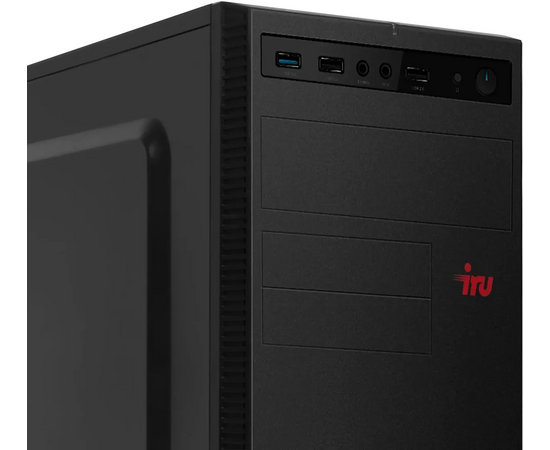  ПК iRU Planio 310H6SEV (2112581) Intel Core i3 12100, DDR4 16ГБ, 256ГБ(SSD), Intel UHD Graphics 730, FreeDOS, черный 