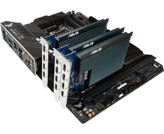  Видеокарта Asus GeForce GT 730 GT730-4H-SL-2GD5 PCI-E 2Gb GDDR5 902/5010 HDMIx4 HDCP Ret 