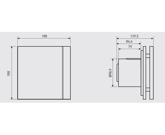  Вентилятор Soler&Palau Silent-100 CZ Design Re (03-0103-117) 
