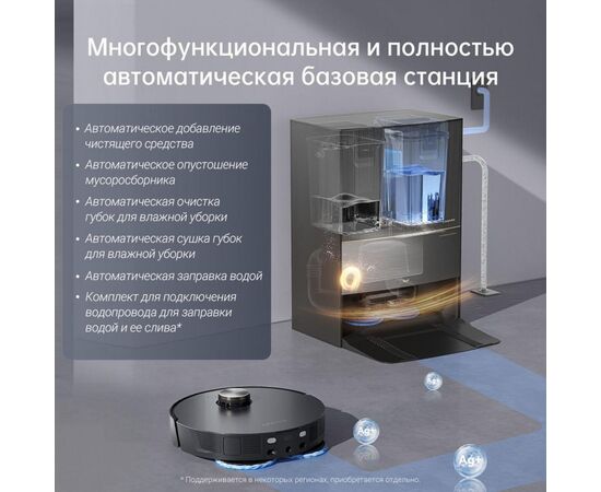  Робот-пылесос Dreame L30 ULTRA Complete  Black EU 