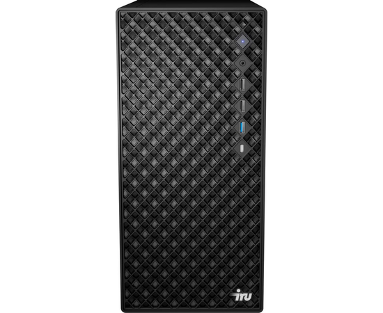  ПК iRU Tactio 310H6SB (2131072) Intel Core i5 13400, DDR5 16ГБ, 512ГБ(SSD), Intel UHD Graphics 730, FreeDOS, черный 