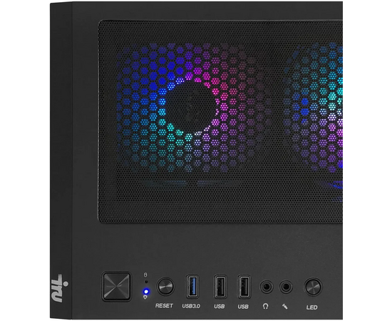  ПК iRU Tactio 520B6GP (2130959) AMD Ryzen 5 7600, DDR5 32ГБ, 1ТБ(SSD), nVidia GeForce RTX 5060 - 8 ГБ, Windows 11 Pro, черный 