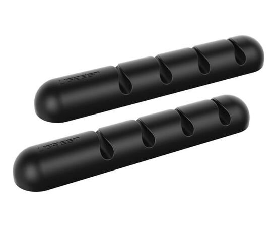 Органайзер UGREEN LP114 30762 Cable Organizer 4 slots/2 Pack Black 