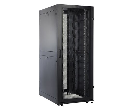  Шкаф серверный ЦМО ШТК-СП-42.8.10-48АА-9005 напольный 42U 800x930мм пер.дв.перфор. черный 