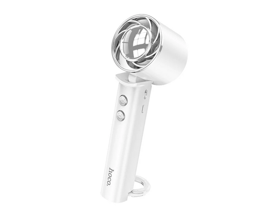  Вентилятор HOCO HX61 Exquisite handheld folding fan White 