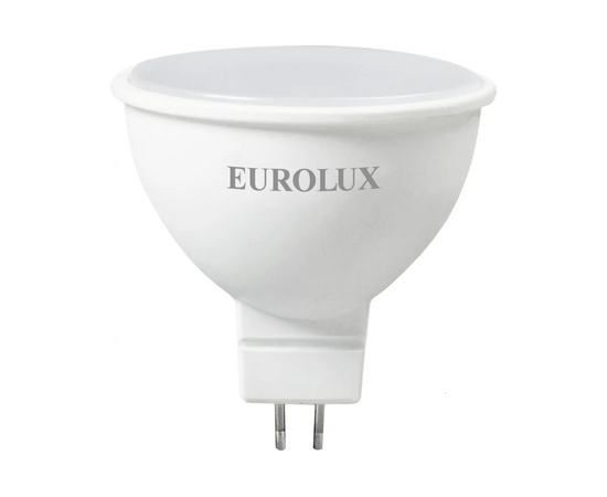  Лампа Eurolux LL-E-MR16-7W-230-2,7K-GU5.3 