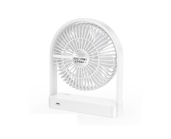  Вентилятор HOCO HX65 ultra-thin desktop fan White 