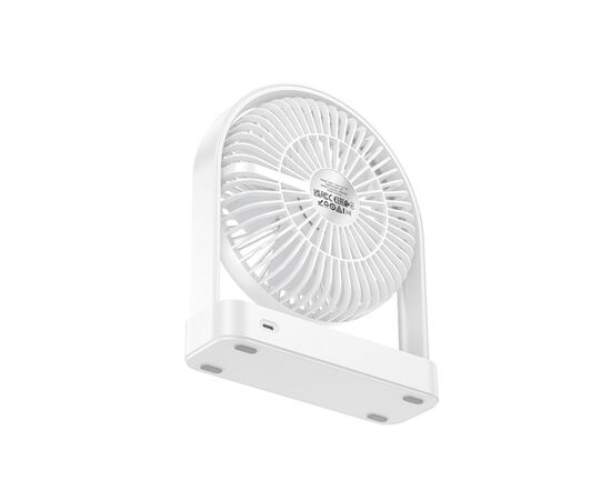  Вентилятор HOCO HX65 ultra-thin desktop fan White 