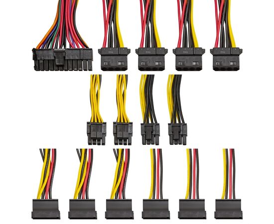  Серверный БП Exegate EX280430RUS 600W (ServerPRO-2U-600ADS) APFC, унив. для 2U, 24pin, 2*8pin, 5xSATA, 3xIDE 