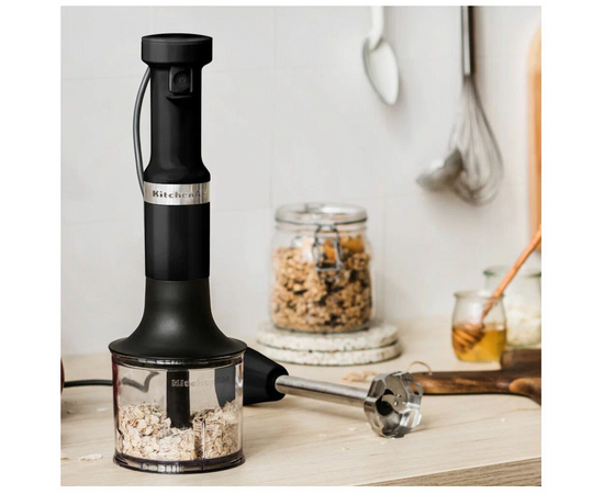  Блендер KitchenAid 5KHBV83EBM матовый черный 